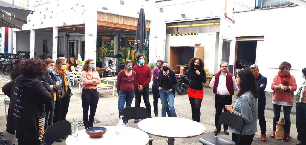 Cour intérieure de La Vallee, Bruxelles